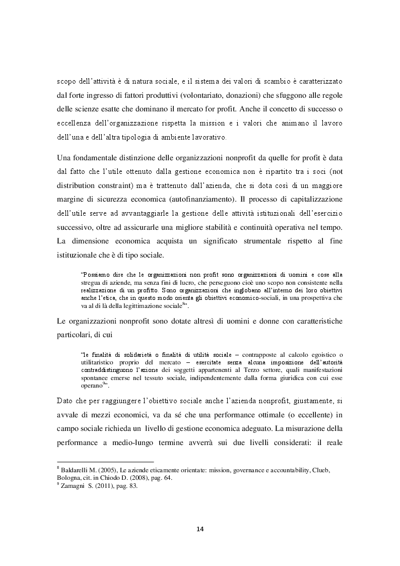 Estratto dalla tesi: Codici di Condotta e Responsabilità Sociale nel settore nonprofit italiano.