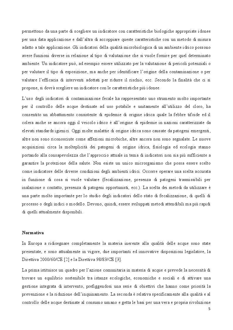 Estratto dalla tesi: Studio sperimentale sulla presenza di Aeromonas spp. nella rete idrica trapanese e valutazione dell’antibiotico-resistenza degli stipiti isolati