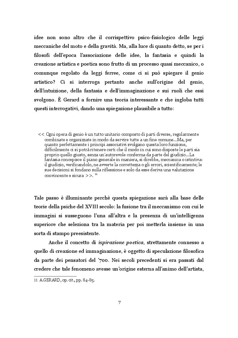 Estratto dalla tesi: Memoria e Immaginazione nella poesia di Wordsworth e Coleridge