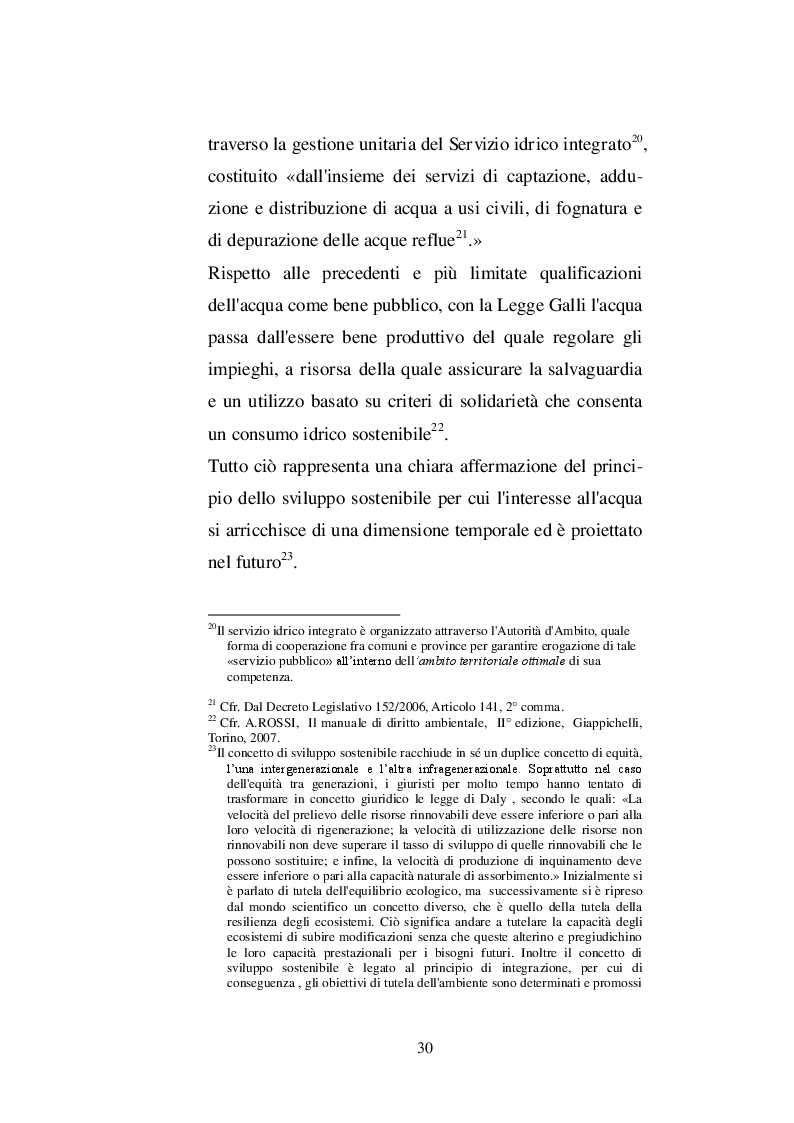 Estratto dalla tesi: La tutela qualitativa delle acque dolci superficiali