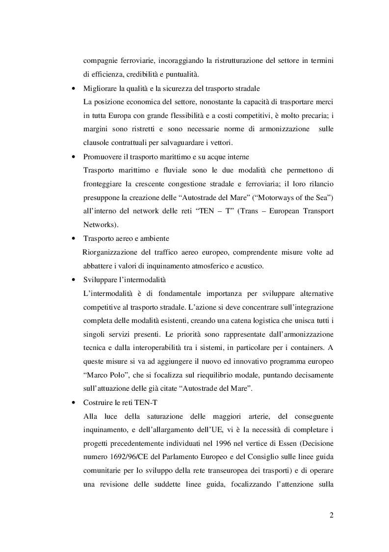 Estratto dalla tesi: Il canale Fissero-Tartaro-Canalbianco: una nuova opportunità per il trasporto idroviario?