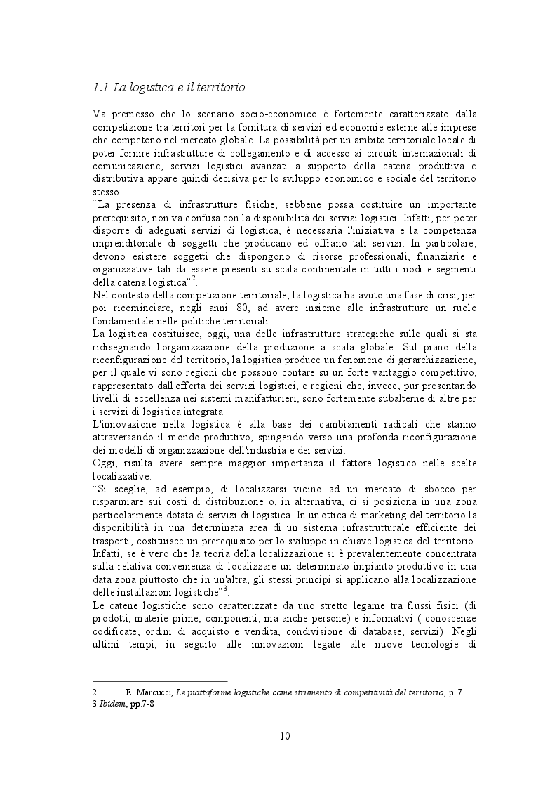 Estratto dalla tesi: La sostenibilità nei trasporti
