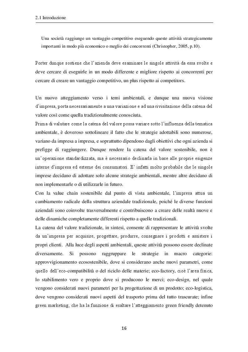 Estratto dalla tesi: Le strategie green applicabili alle imprese manifatturiere. Analisi delle aziende del territorio bergamasco.