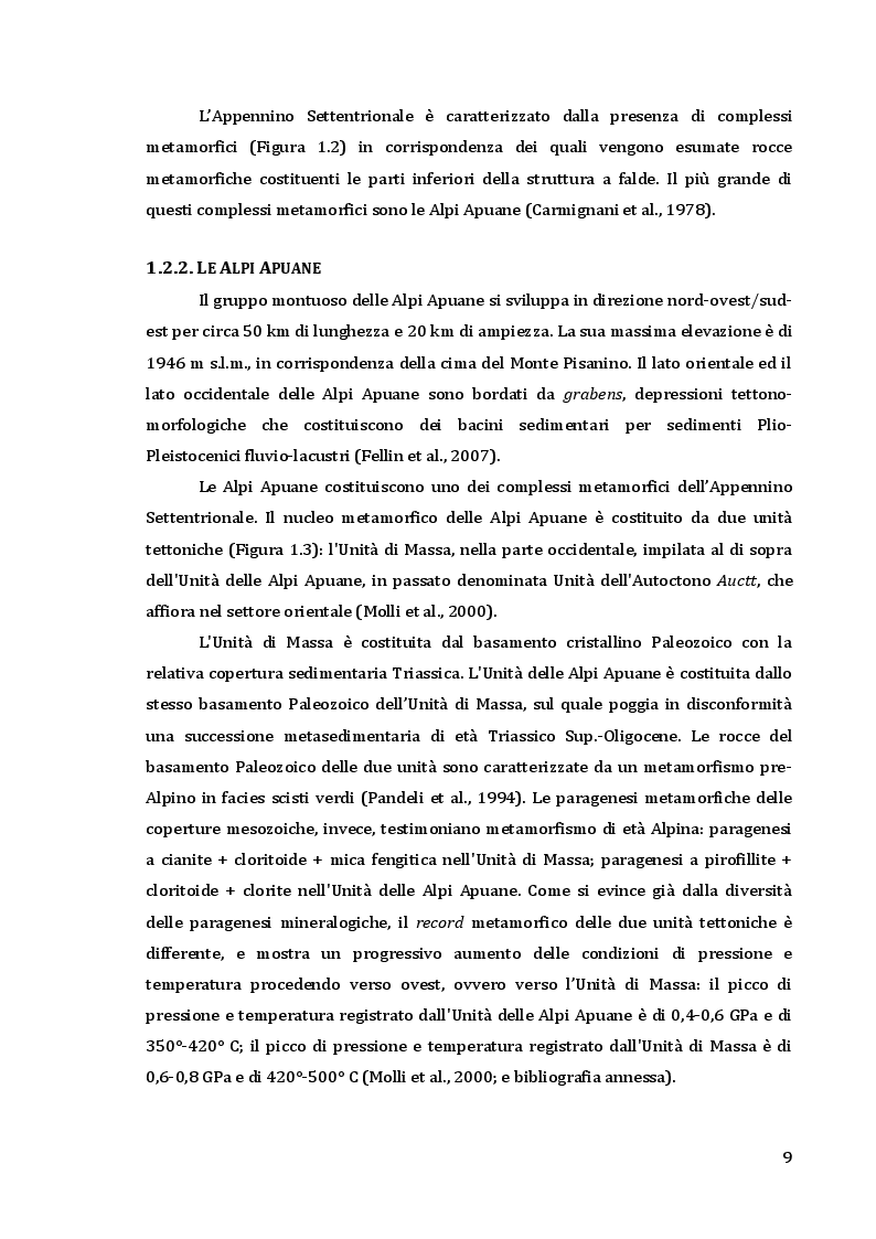 Estratto dalla tesi: Caratterizzazione idrogeochimica dei corpi idrici in acquiferi carbonatici nel bacino del Torrente Baccatoio (Alta Versilia, Lucca) in relazione alle possibili idrostrutture. Implicazioni per le risorse idropotabili.