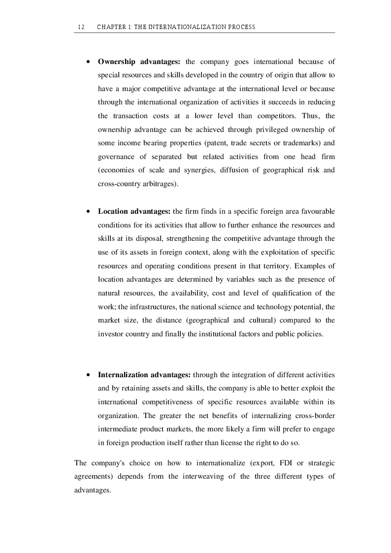Estratto dalla tesi: The internationalization strategies in the european renewables market: Enel Green Power Iberian expansion