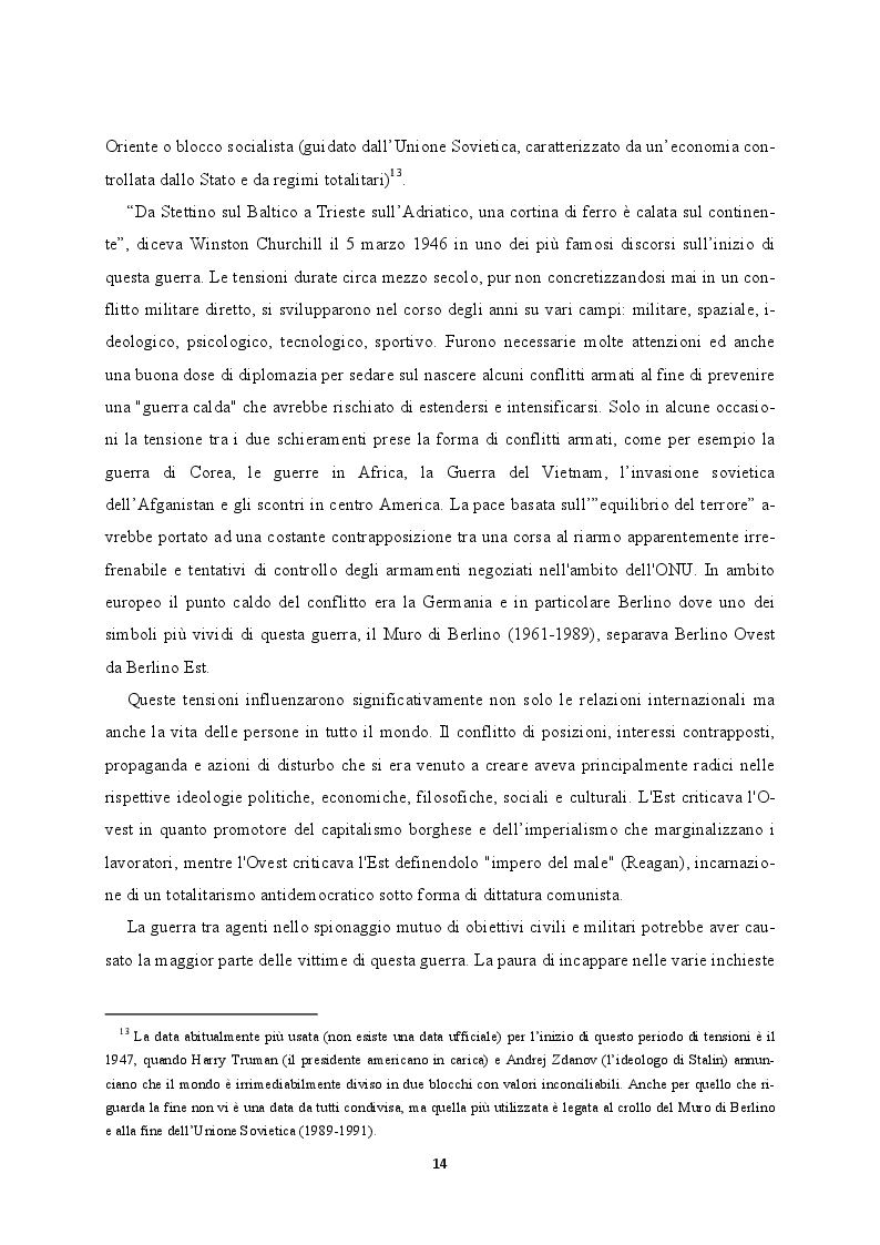 Estratto dalla tesi: Media e Comunicazione tra Italia e Romania durante la Guerra Fredda. Stampa, radio e televisione a confronto.