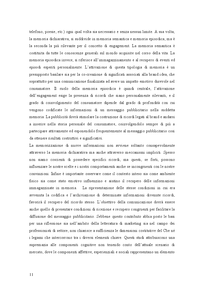 Estratto dalla tesi: Verso una visione integrata del marketing