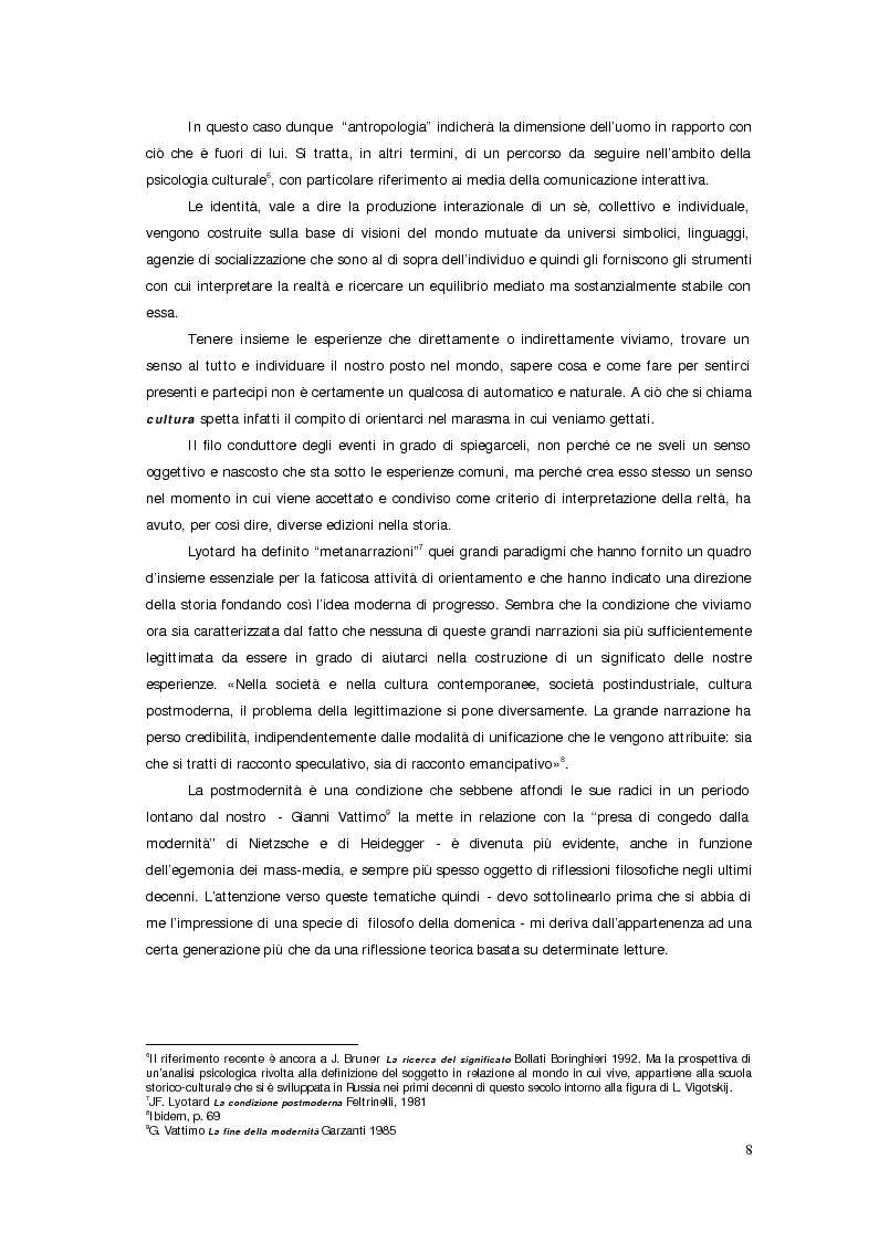 Anteprima della tesi: Sistemi deficienti? Interazione tra utente, ambiente e tecnologie ipermediali., Pagina 6