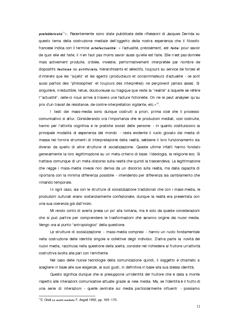 Anteprima della tesi: Sistemi deficienti? Interazione tra utente, ambiente e tecnologie ipermediali., Pagina 9