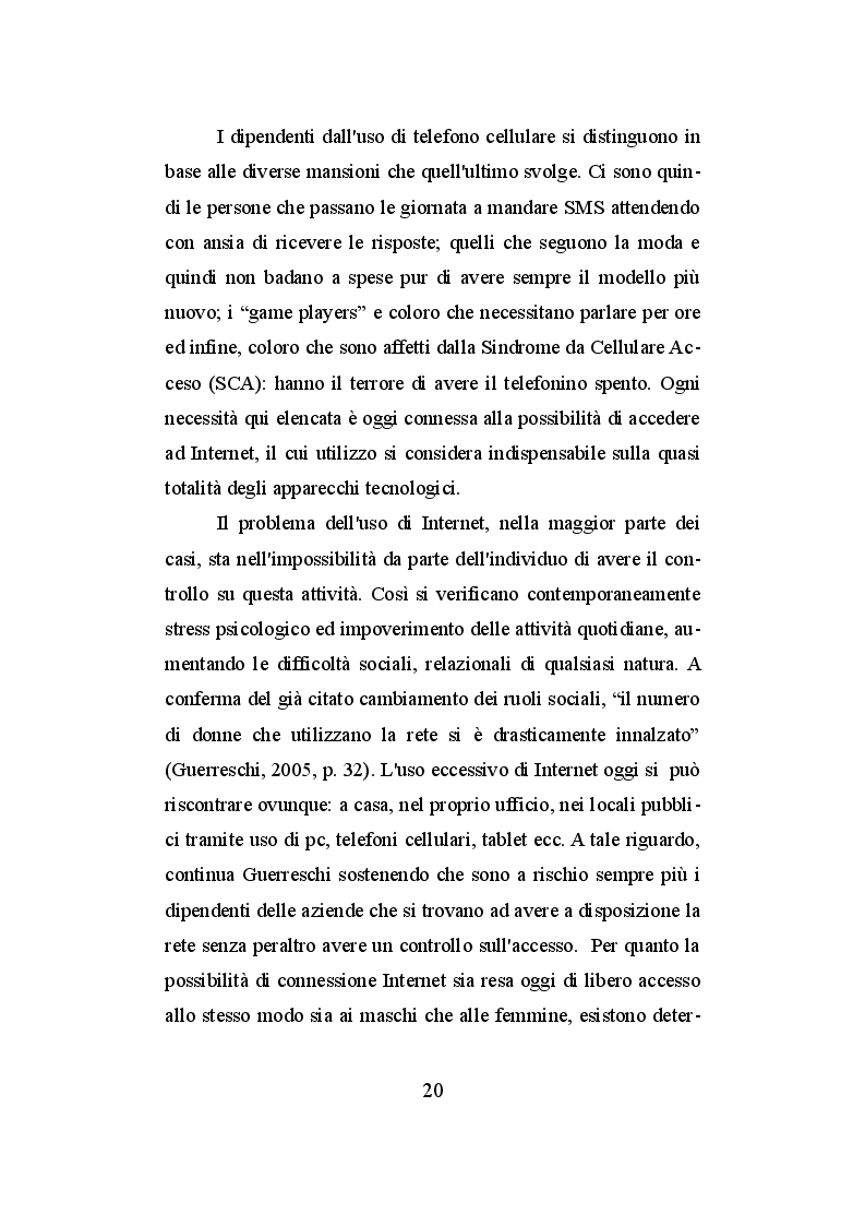 Estratto dalla tesi: Il gioco d'azzardo. Quando scommettere diventa una dipendenza