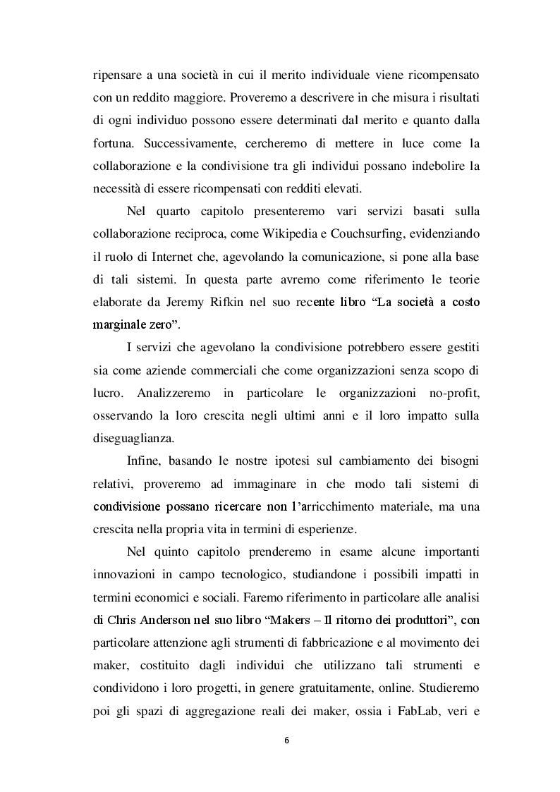 Anteprima della tesi: Capitale e lavoro nel XXI secolo: tra bisogni relativi e produzione condivisa, Pagina 4
