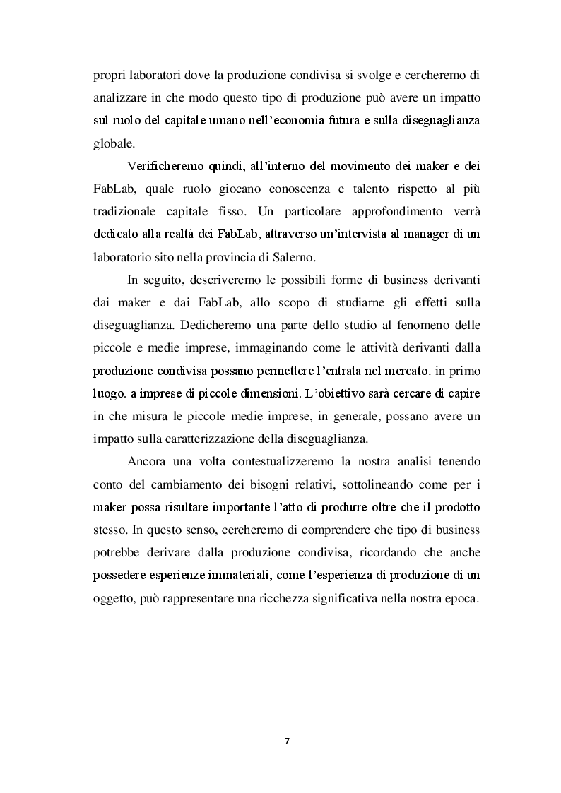 Anteprima della tesi: Capitale e lavoro nel XXI secolo: tra bisogni relativi e produzione condivisa, Pagina 5