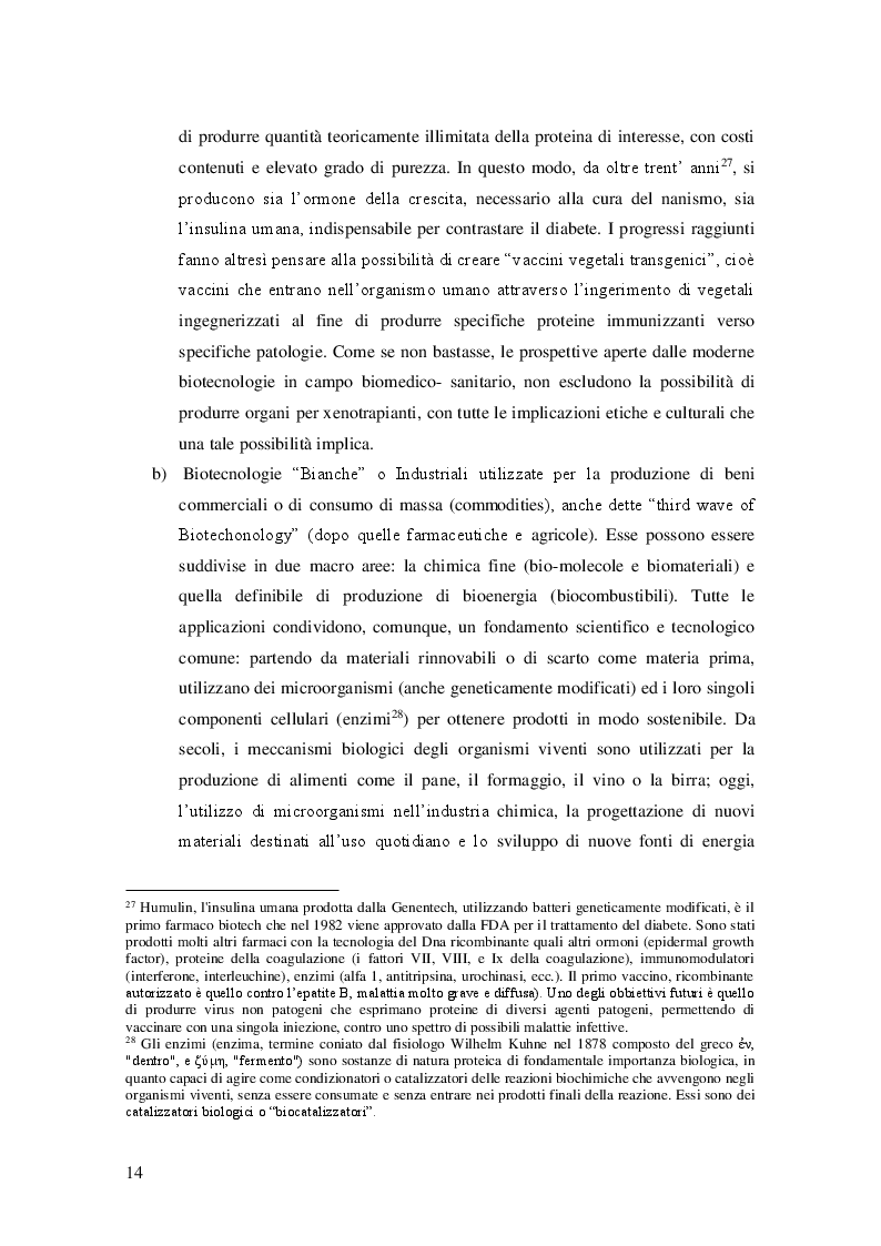 Estratto dalla tesi: Gli organismi geneticamente modificati nell'Unione Europea: disciplina e orientamenti giurisprudenziali