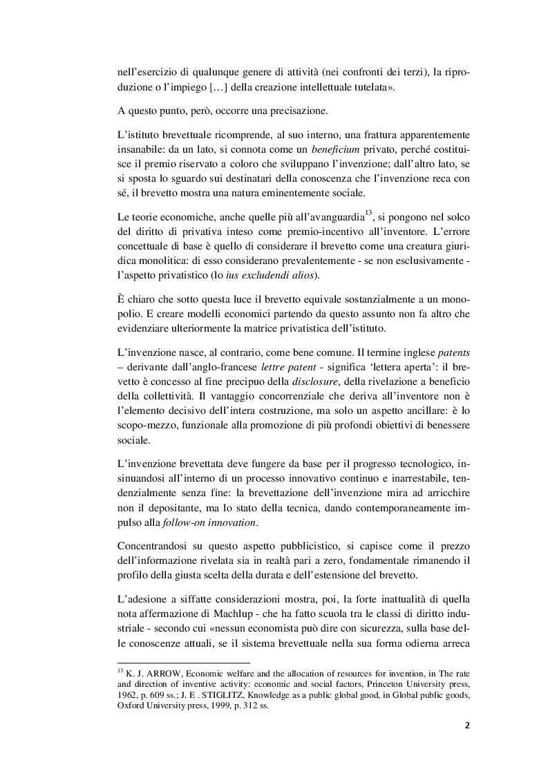 Estratto dalla tesi: La scommessa del brevetto europeo con effetto unitario: rivoluzione epocale od occasione mancata?