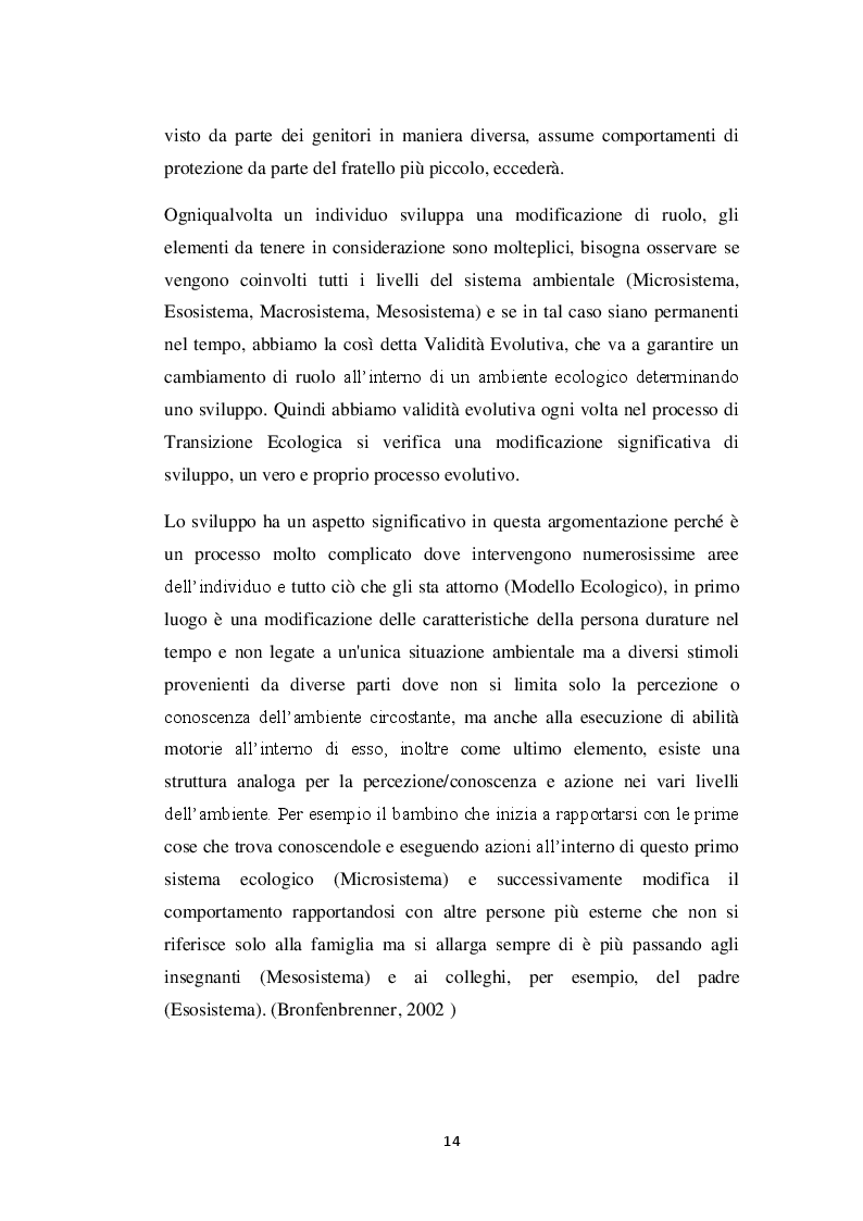 Estratto dalla tesi: Outdoor Education nella scuola e nell'extrascuola