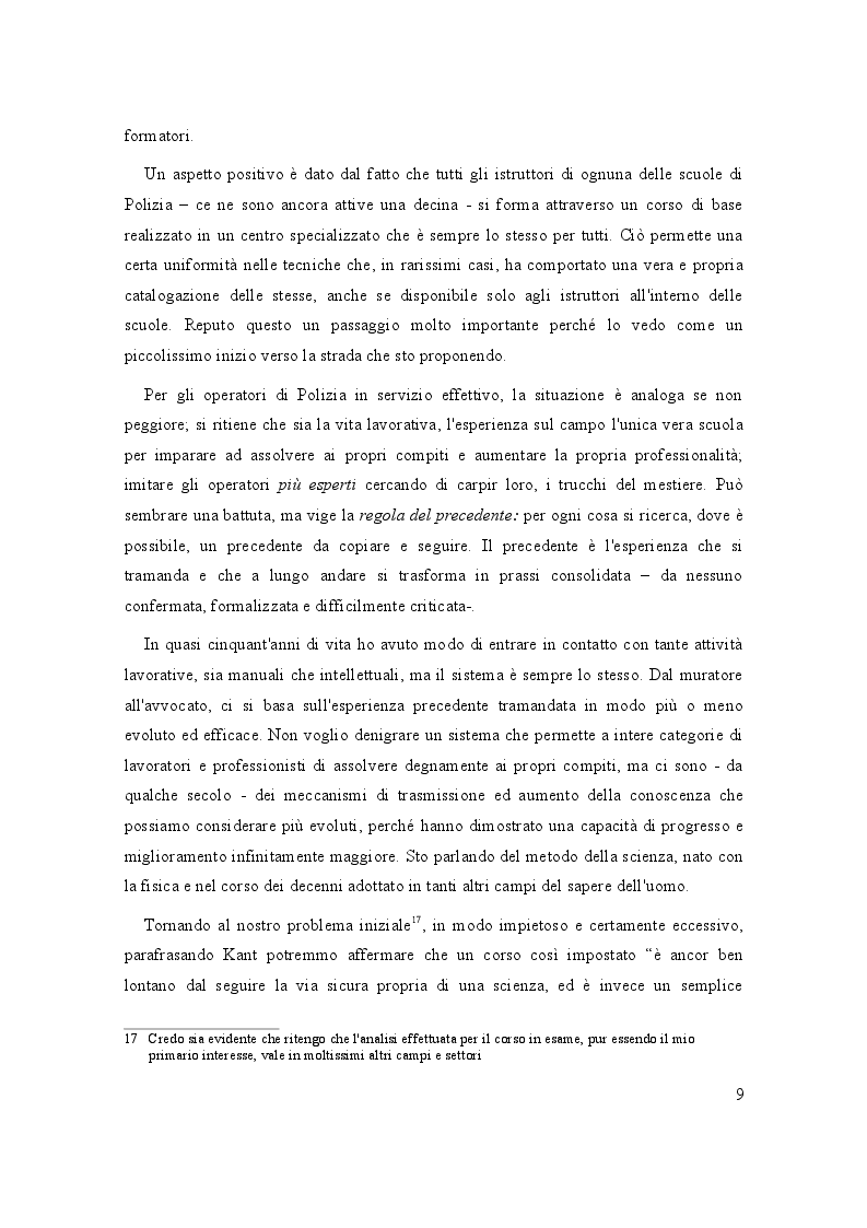 Estratto dalla tesi: Karl Popper e la scienza di polizia