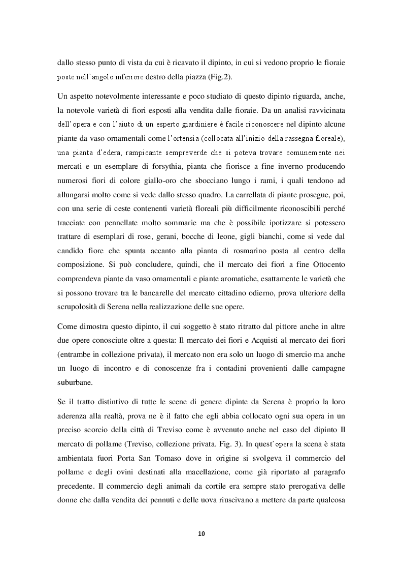 Estratto dalla tesi: La Treviso Ottocentesca nei dipinti di Luigi Serena