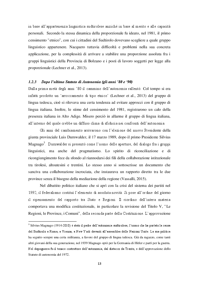 Estratto dalla tesi: L'insegnamento dell'italiano e del tedesco come lingue seconde: due scuole altoatesine a confronto