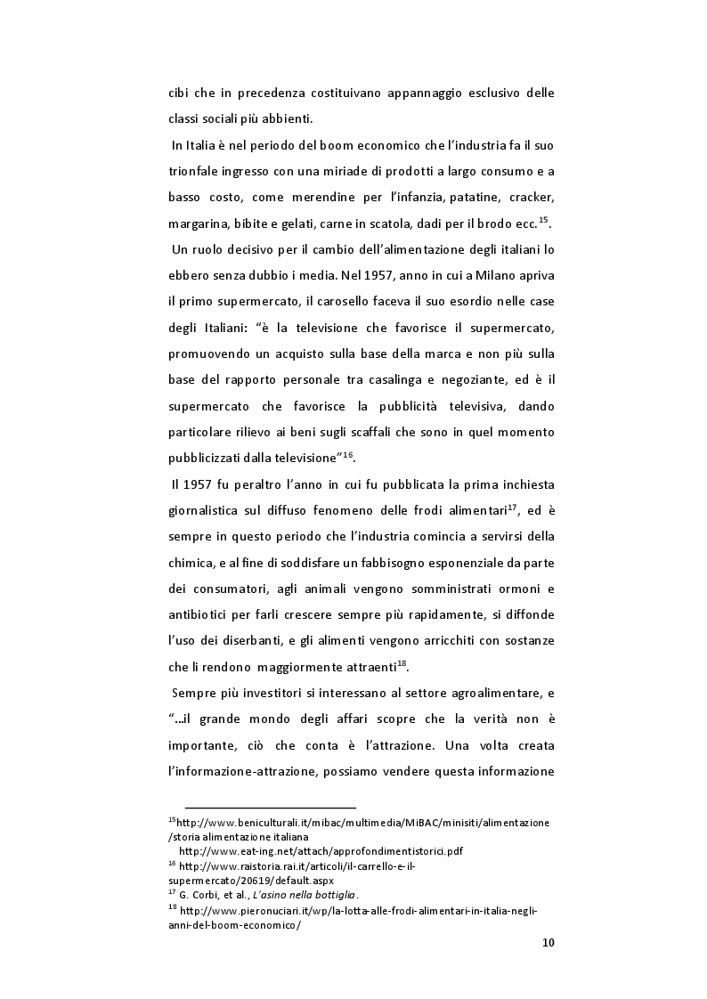 Estratto dalla tesi: Percezione genitoriale e comportamento alimentare del bambino: quale relazione?