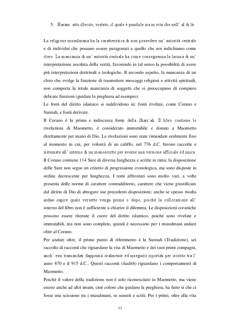 Estratto dalla tesi: La Certificazione Halal: I Criteri Islamici Sulla Qualità e La Nuova Opportunità per il Mondo Occidentale