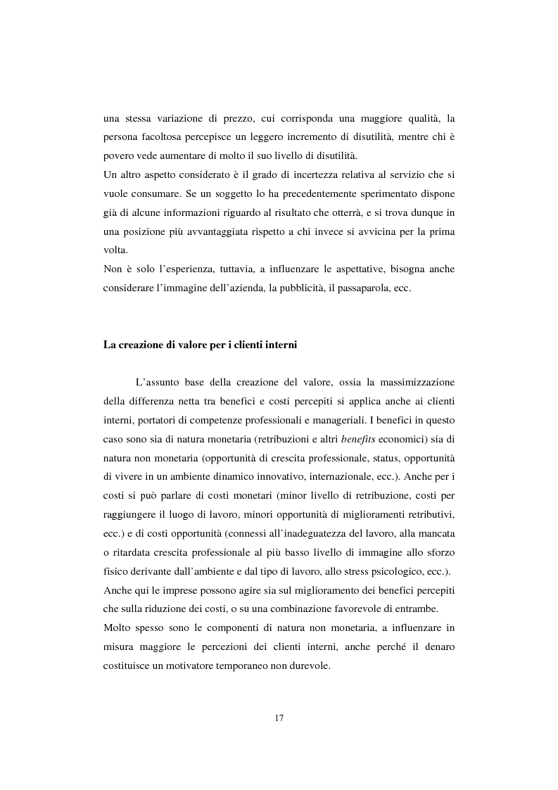 Anteprima della tesi: Sistemi di analisi e gestione della soddisfazione e della fedeltà del cliente, Pagina 13