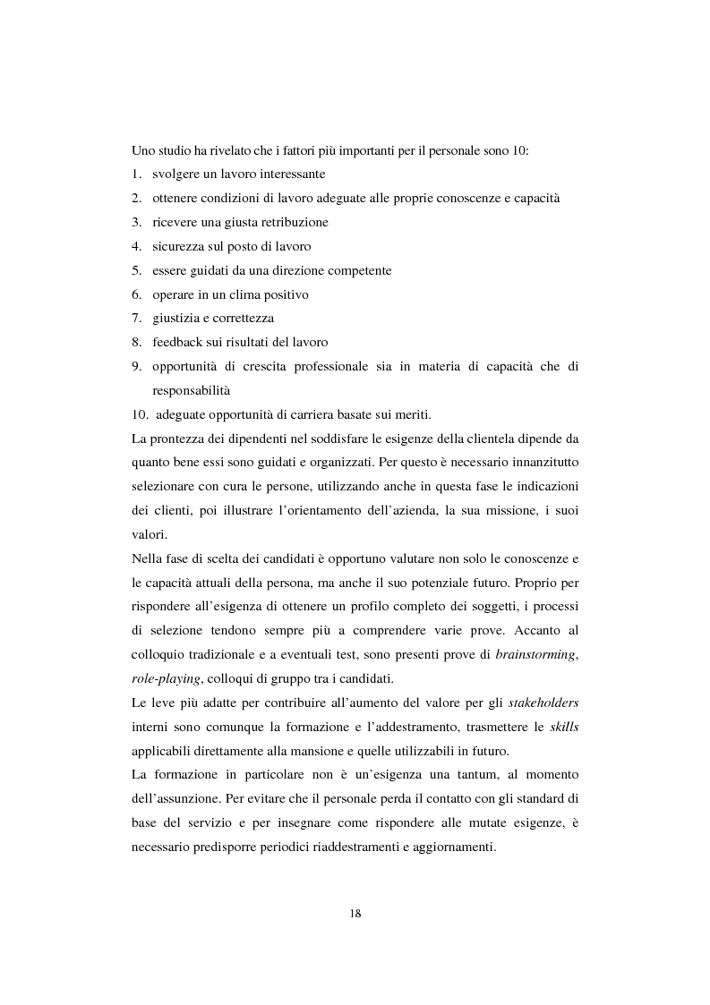 Anteprima della tesi: Sistemi di analisi e gestione della soddisfazione e della fedeltà del cliente, Pagina 14