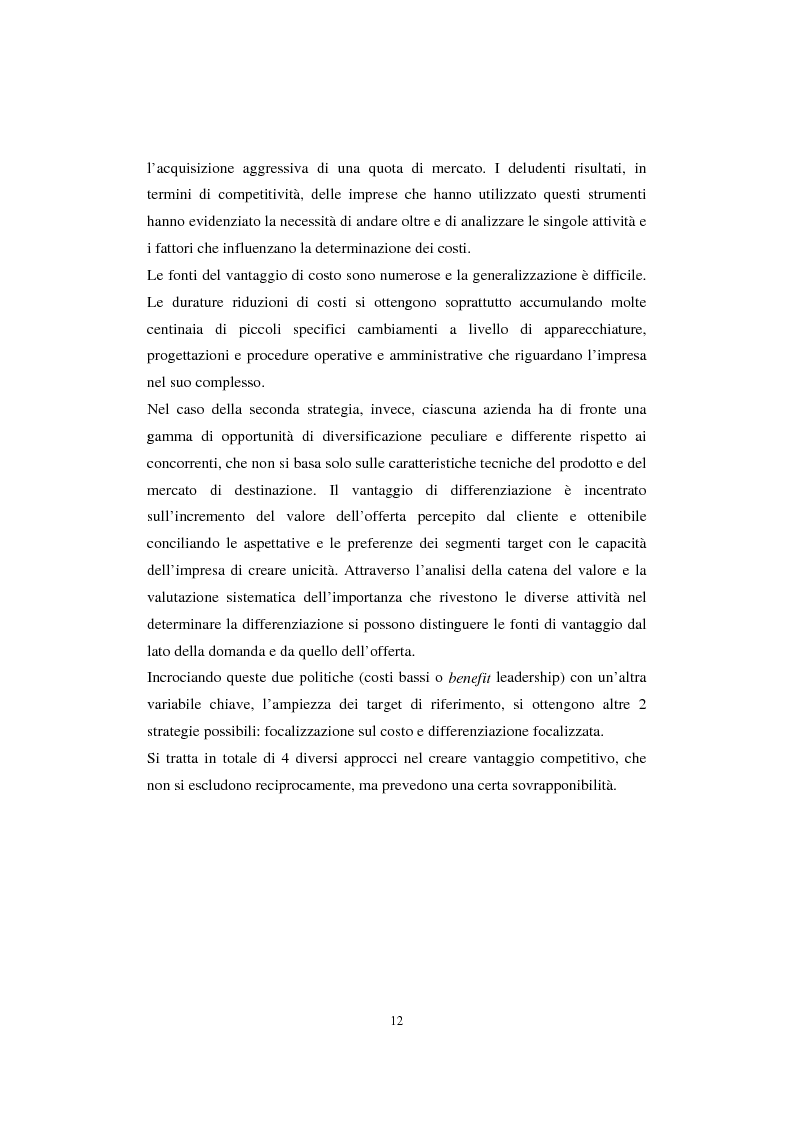 Anteprima della tesi: Sistemi di analisi e gestione della soddisfazione e della fedeltà del cliente, Pagina 8