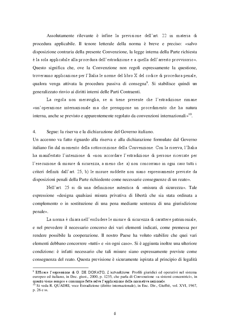 Estratto dalla tesi: Estradizione e mandato d'arresto europeo. Il difficile bilanciamento tra cooperazione giudiziaria e tutela dei diritti umani