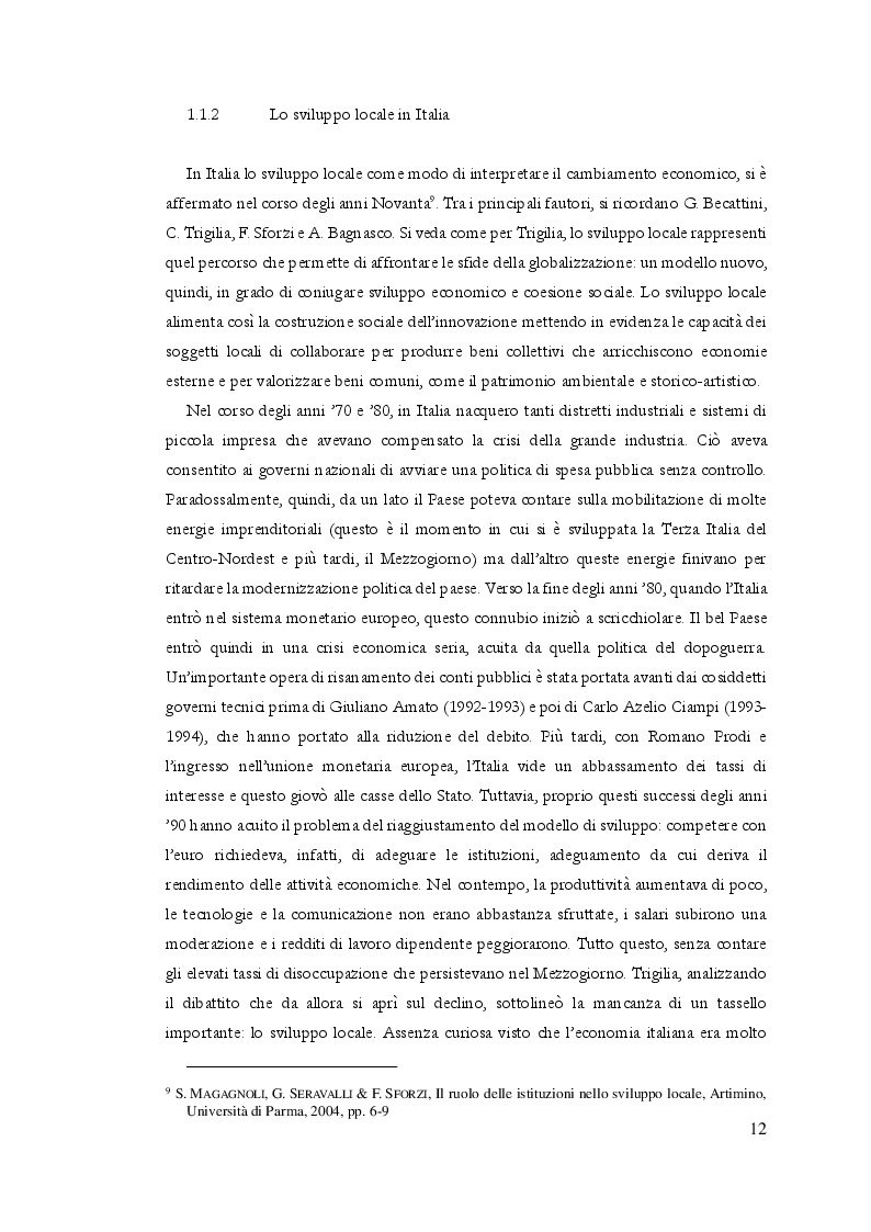 Estratto dalla tesi: Il recupero dei centri storici come strumento di sviluppo locale: il caso di S. Stefano di Sessanio (AQ)