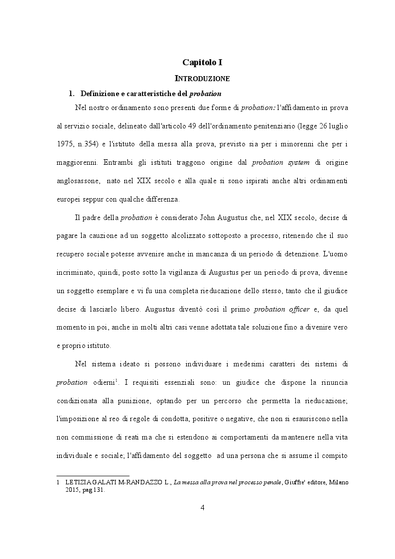 Estratto dalla tesi: Il ruolo dell'assistente sociale nella probation