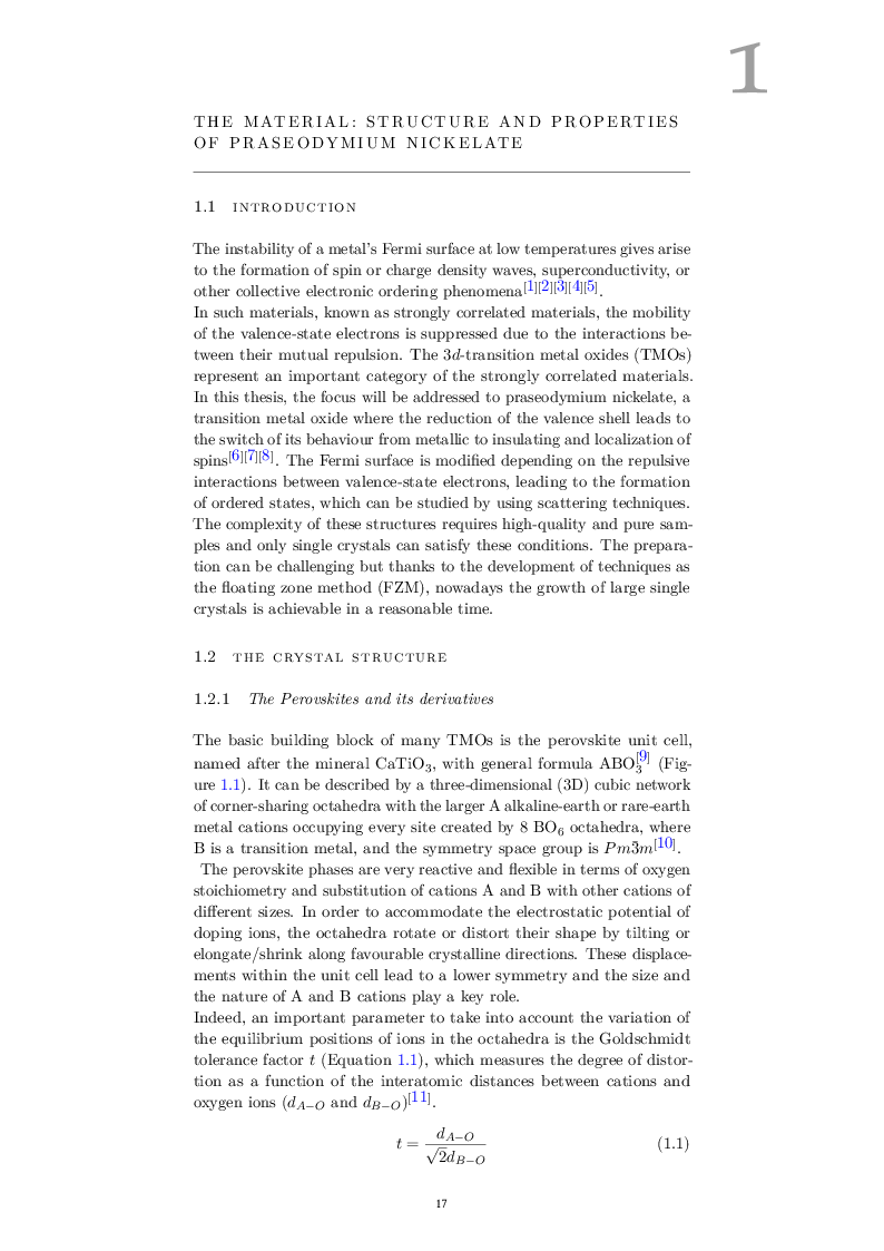 Estratto dalla tesi: Long-range Ordering in Pr(2)NiO(4+δ) Single Crystals studied by Resonant Soft X-Ray Scattering