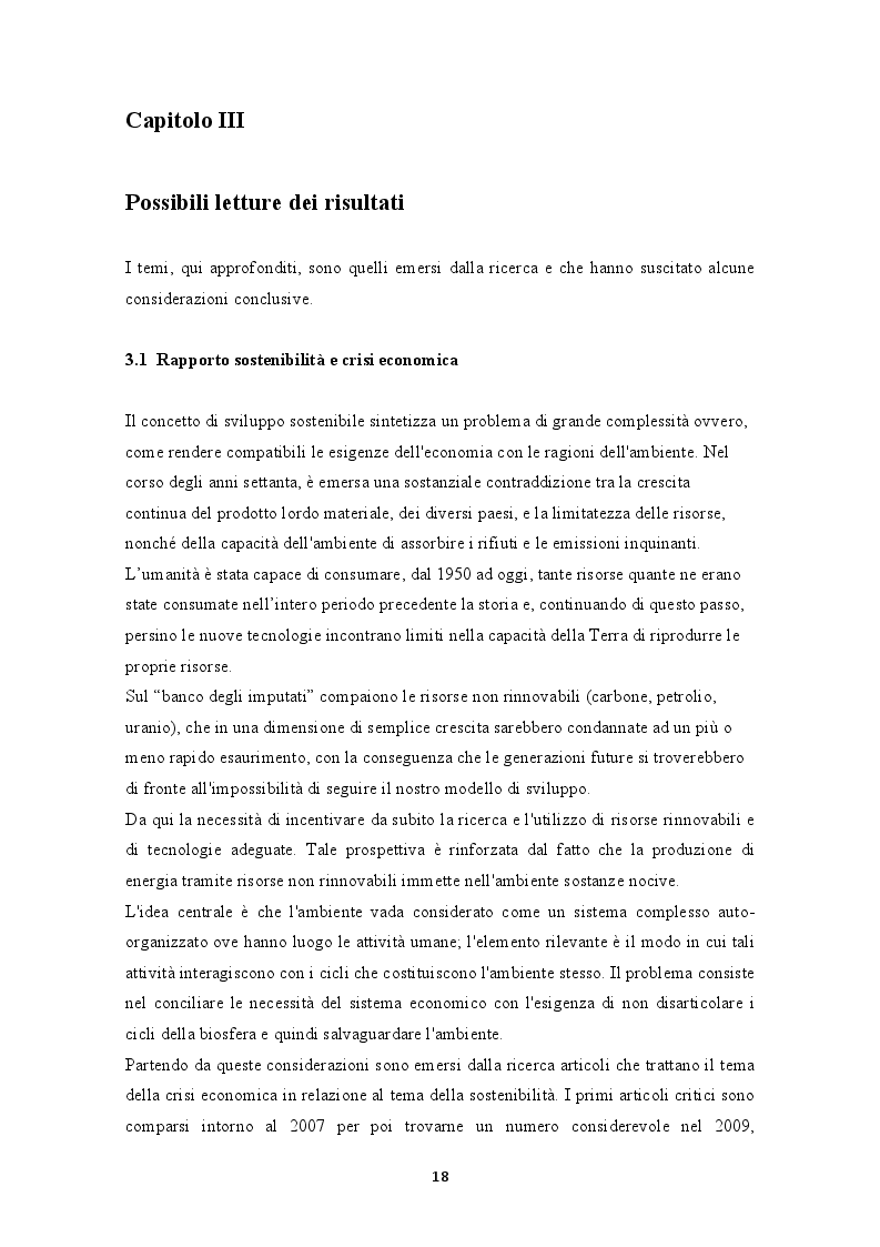 Estratto dalla tesi: La sostenibilità in architettura attraverso la sua trattazione sulle riviste di settore