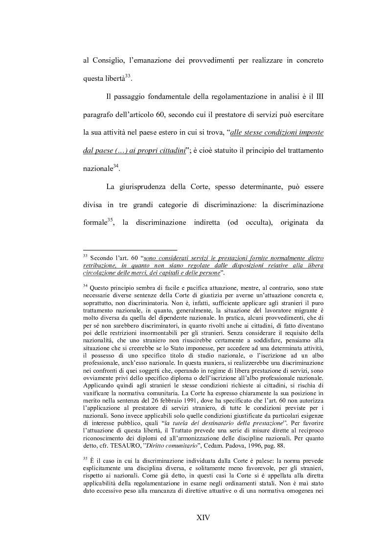 Anteprima della tesi: La sentenza Bosman ed i suoi effetti sull'ordinamento sportivo, Pagina 14