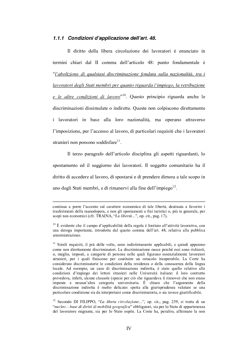 Anteprima della tesi: La sentenza Bosman ed i suoi effetti sull'ordinamento sportivo, Pagina 4