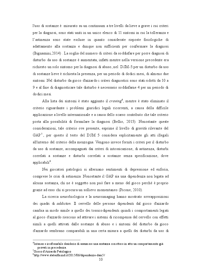 Estratto dalla tesi: Il Gioco D'azzardo. Un'analisi del fenomeno nel comune di Avola