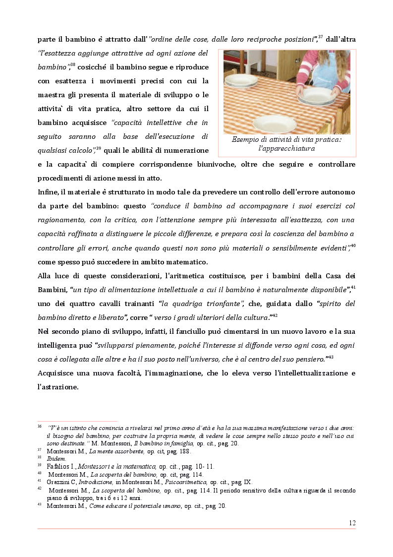 Estratto dalla tesi: TesseNdo. L'insieme N e la mente del bambino