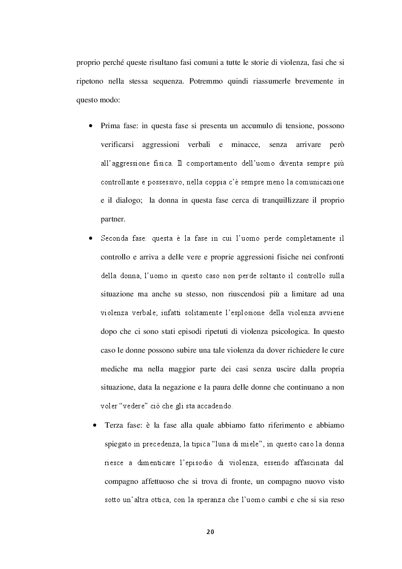 Estratto dalla tesi: Rappresentazione dei mass media della violenza maschile contro le donne