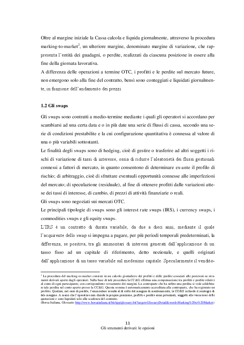 Estratto dalla tesi: Gli strumenti derivati: Le opzioni