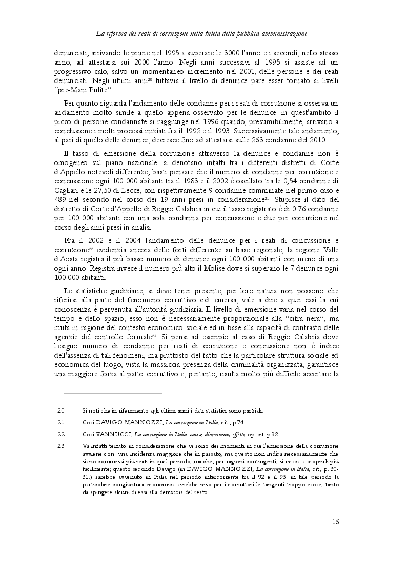 Estratto dalla tesi: La riforma dei reati di corruzione nella tutela della Pubblica Amministrazione
