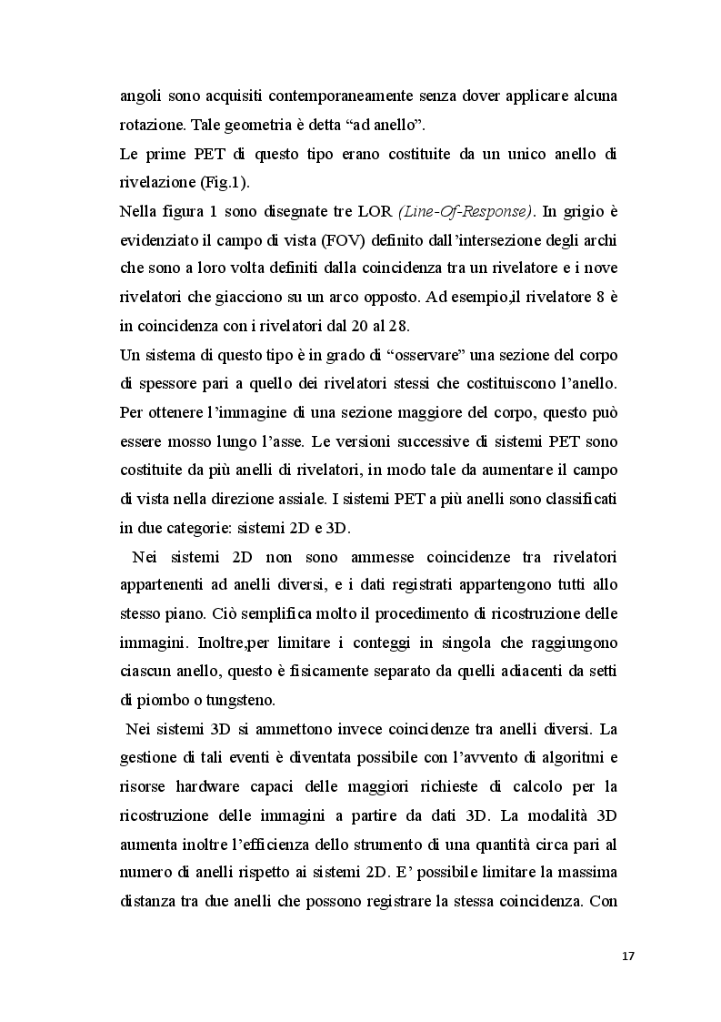 Estratto dalla tesi: La PET/RM: una nuova macchina ibrida, principi tecnici.