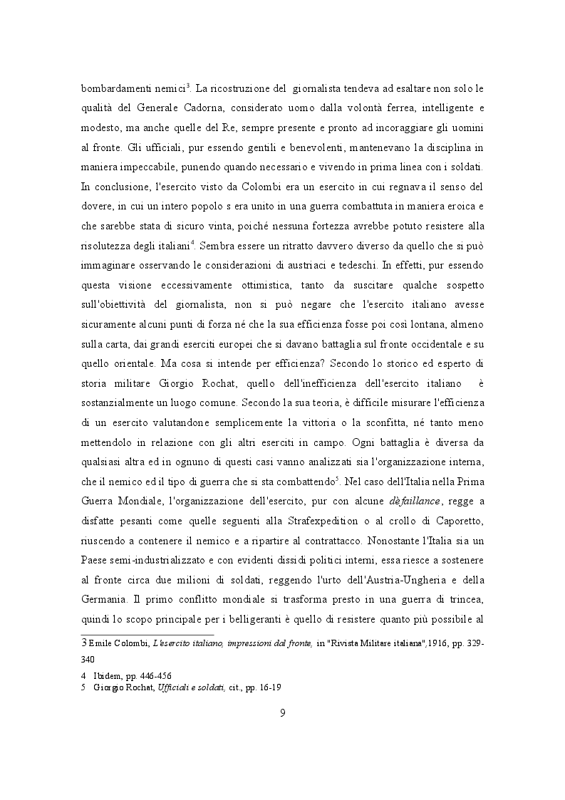 Estratto dalla tesi: L'efficacia dei soldati in combattimento: motivazioni e morale dell'esercito italiano nelle due guerre mondiali