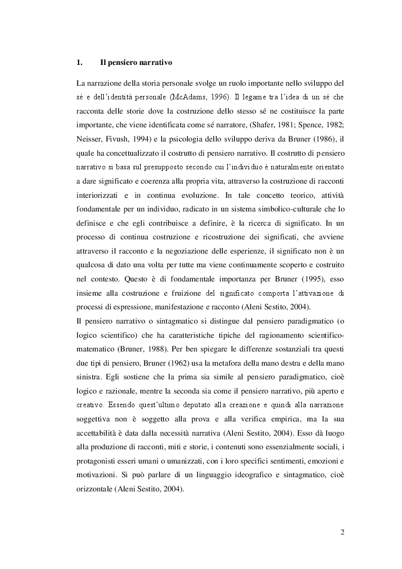 Estratto dalla tesi: La Vocational Identity: un intervento di career counselling in due scuole napoletane
