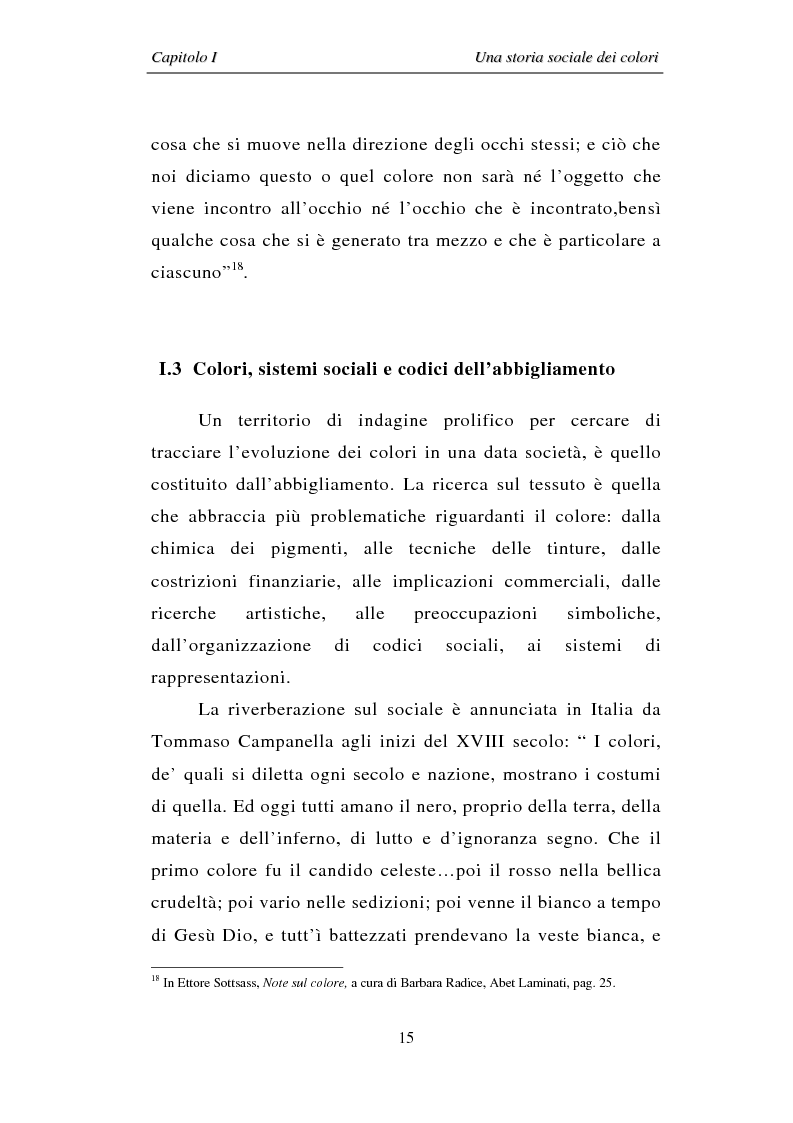 Anteprima della tesi: Il colore: dal simbolo alla campagna pubblicitaria, Pagina 15