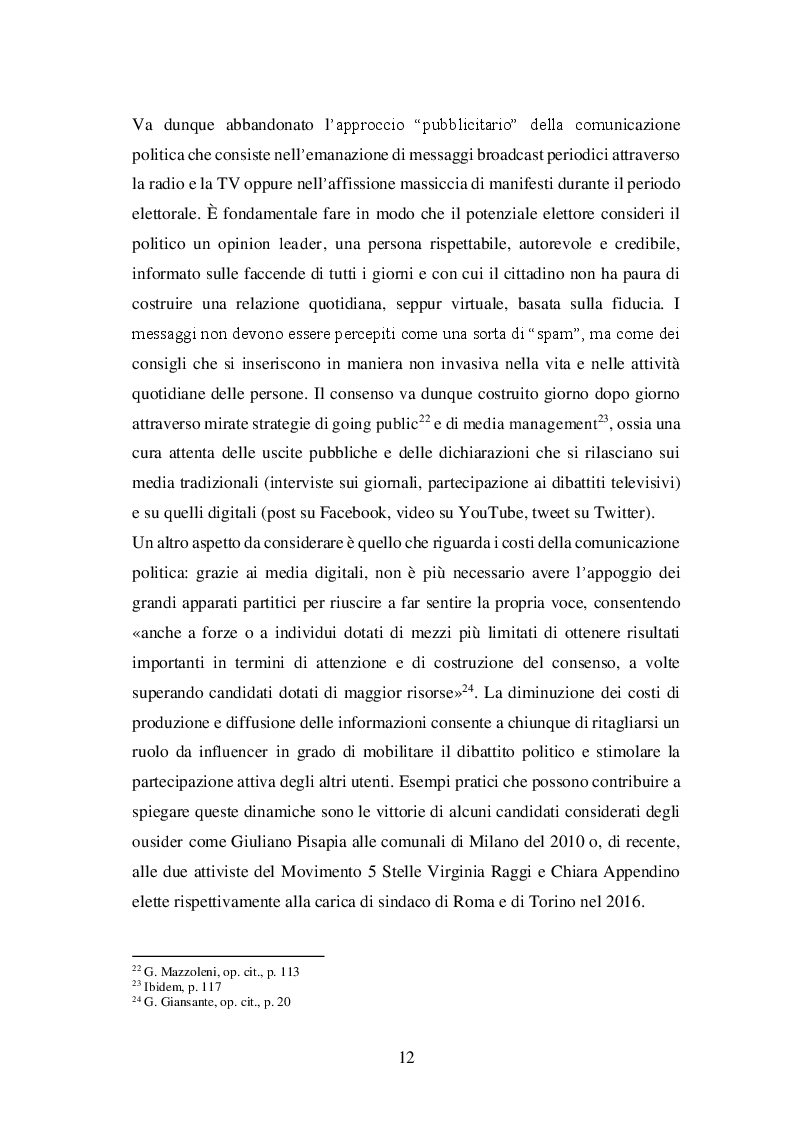 Estratto dalla tesi: #Napoli2016. Analisi statistico-lessicale della Campagna Elettorale per le Elezioni Comunali