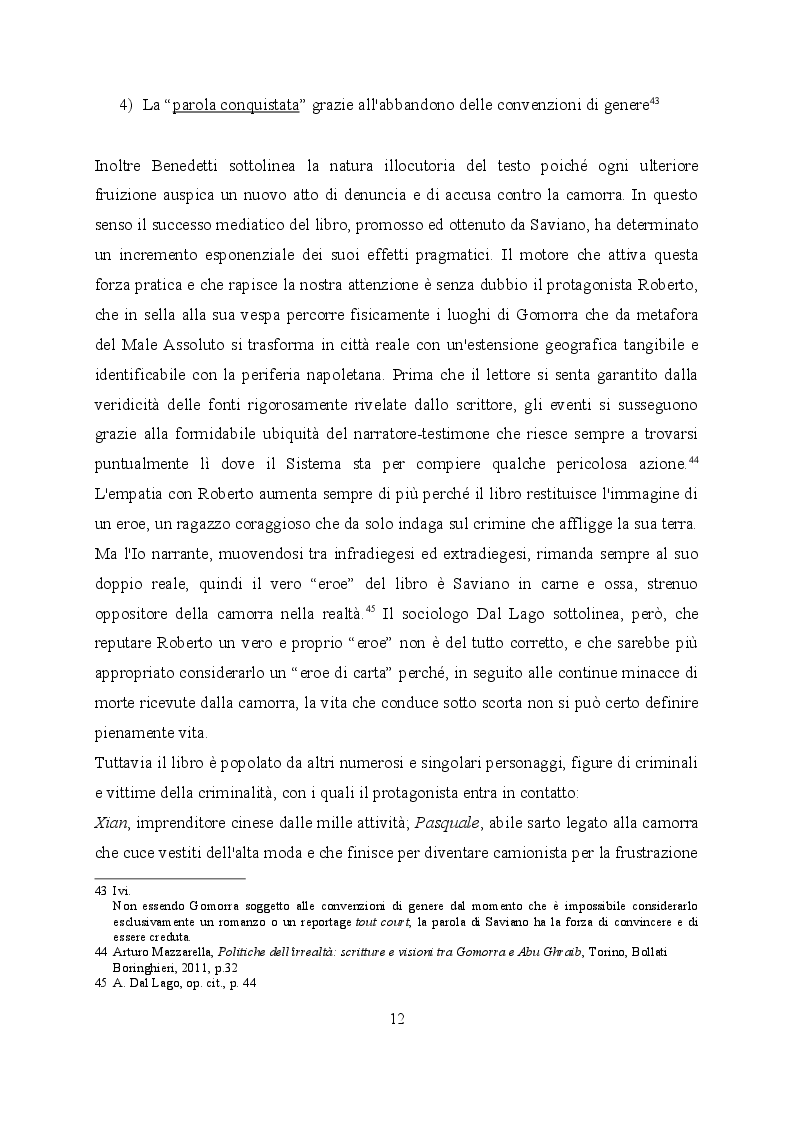 Estratto dalla tesi: Gli effetti di Gomorra sul pubblico. Un'analisi intermediale
