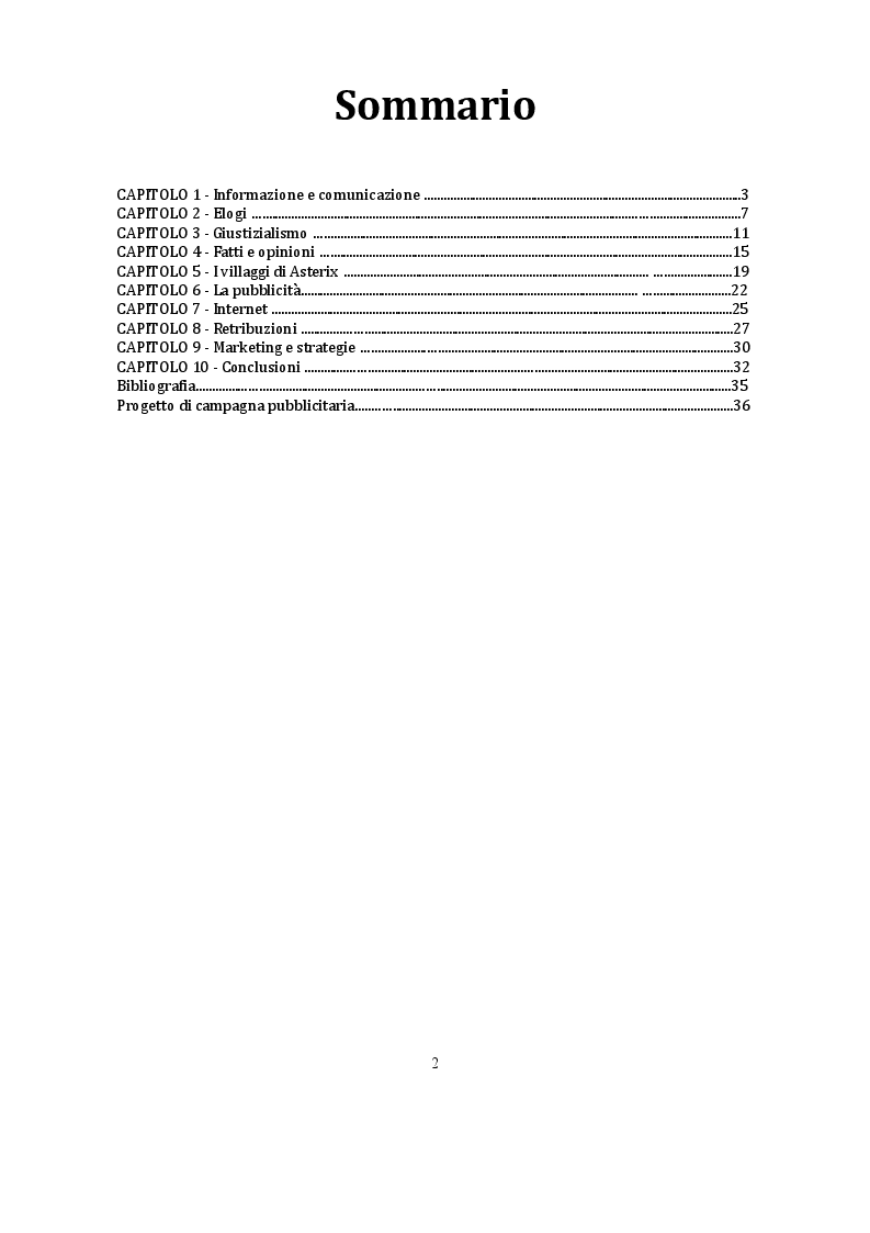 Indice della tesi: Mondo Padano 3.0, Pagina 1