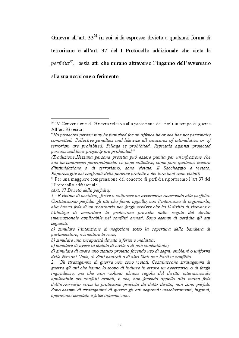 Estratto dalla tesi: La definizione del terrorismo internazionale