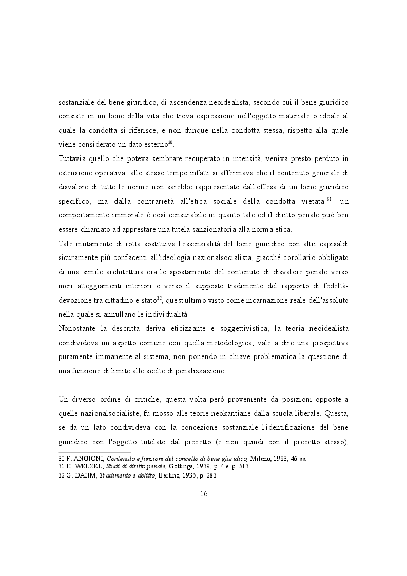 Estratto dalla tesi: Le fattispecie di apologia e istigazione alla luce del principio di offensività