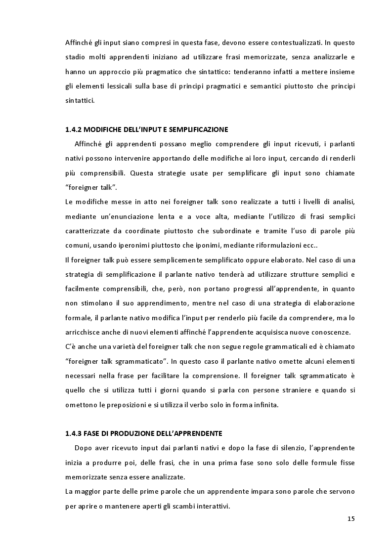 Estratto dalla tesi: La distanza sociale nell' acquisizione della L2