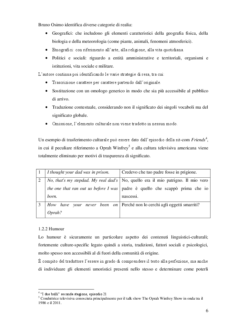 Anteprima della tesi: La famiglia Simpson tra traduzione e doppiaggio, Pagina 4